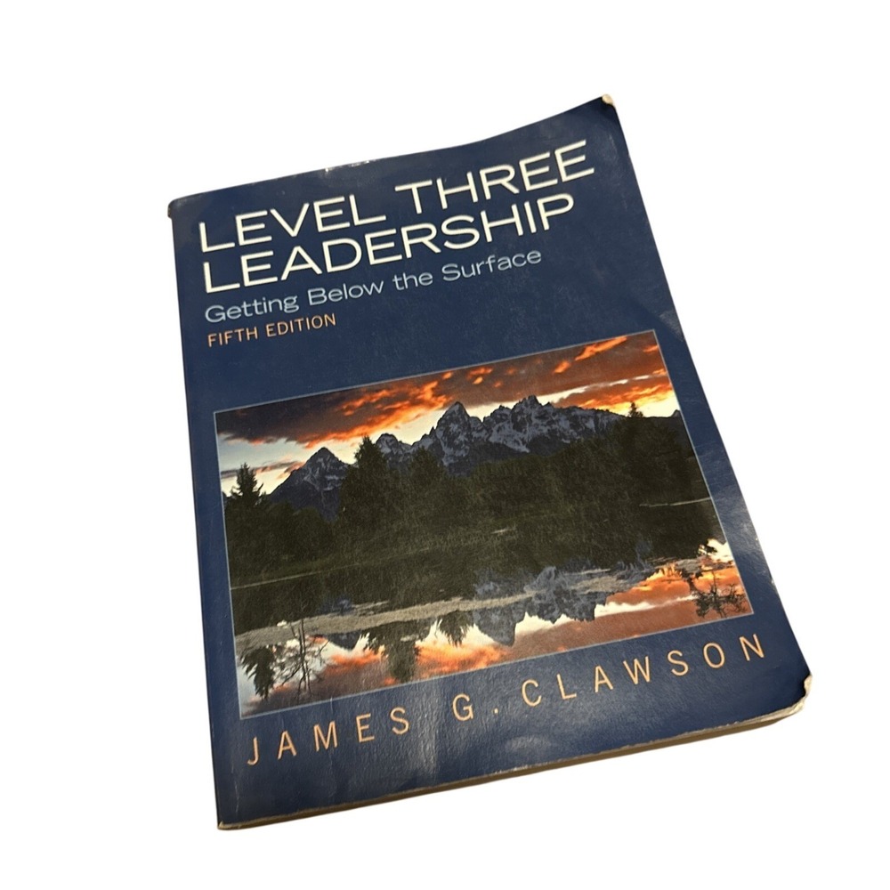Pearson‎ Level 3 Leadership Textbook James G Clawson 5th Ed Blue Good Business